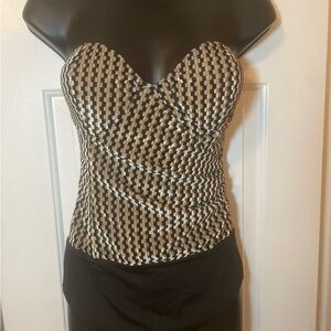 House of Harlow 1960 x Revolve Strapless Corset Bodysuit